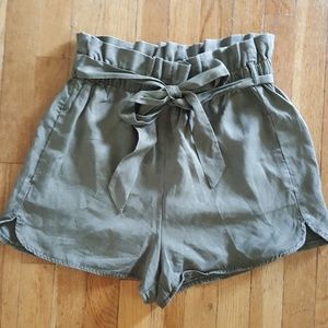 Express high rise shorts